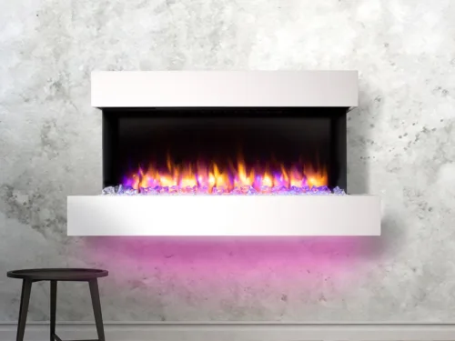Refurbished Runswick Electric Fireplace Suite
