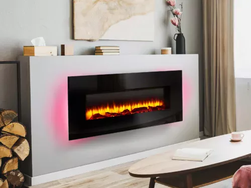 Refurbished Holbeck Electric Fire Black