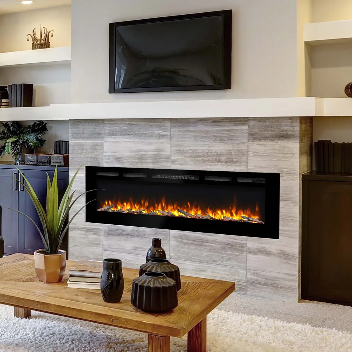 Can You Put a TV Above an Electric Fireplace?