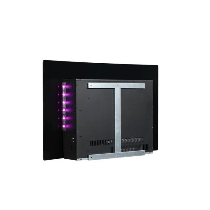 Egton Black Wall Mounted Electric Fire