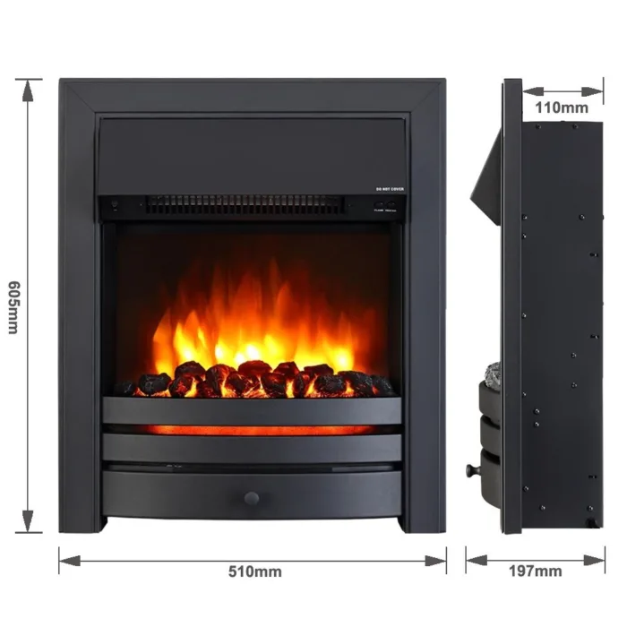 Roxby Electric Fires - 10 Button