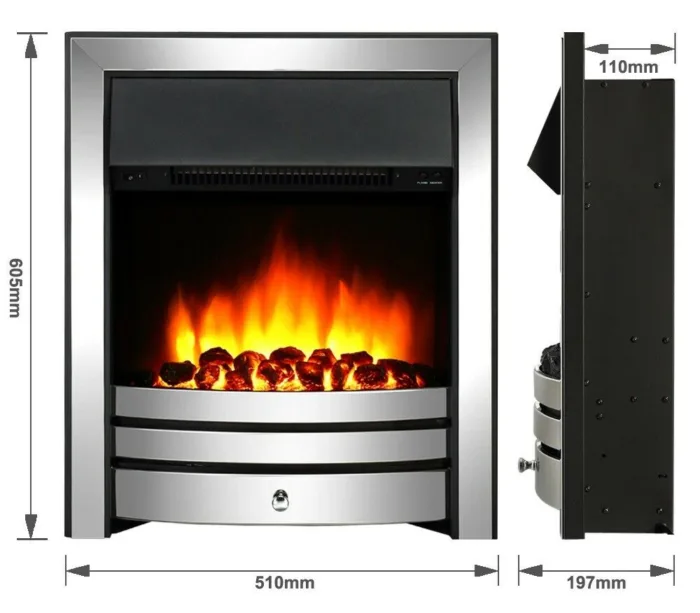 Roxby Electric Fires - 10 Button