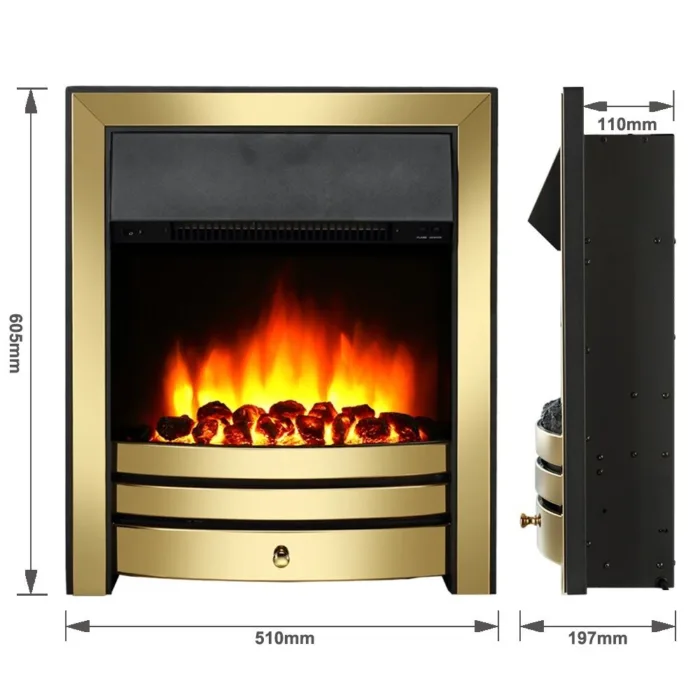 Roxby Electric Fires - 10 Button