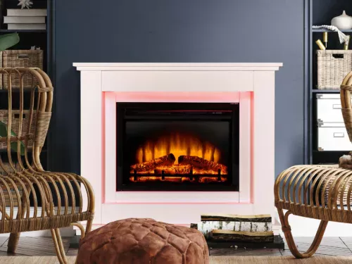 Refurbished Castleton Electric Fire Suite