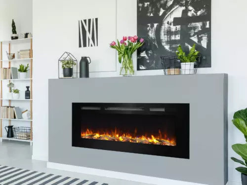 Refurbished Hawnby Electric Fire - 48 Inches