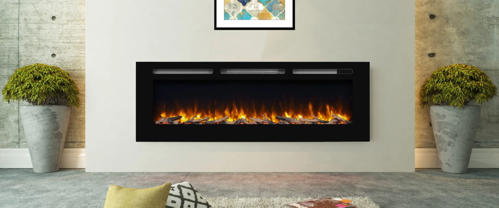 Maintaining and troubleshooting electric fireplaces