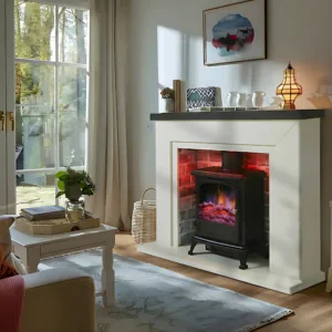 Farlington electric stove suite in a traditional room