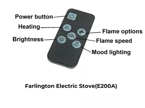 6 Button Stove Remote Control E200A