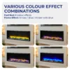 New Hawnby Electric Fireplace for Media Wall